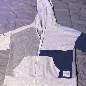 Calvin Klein performance color block jacket